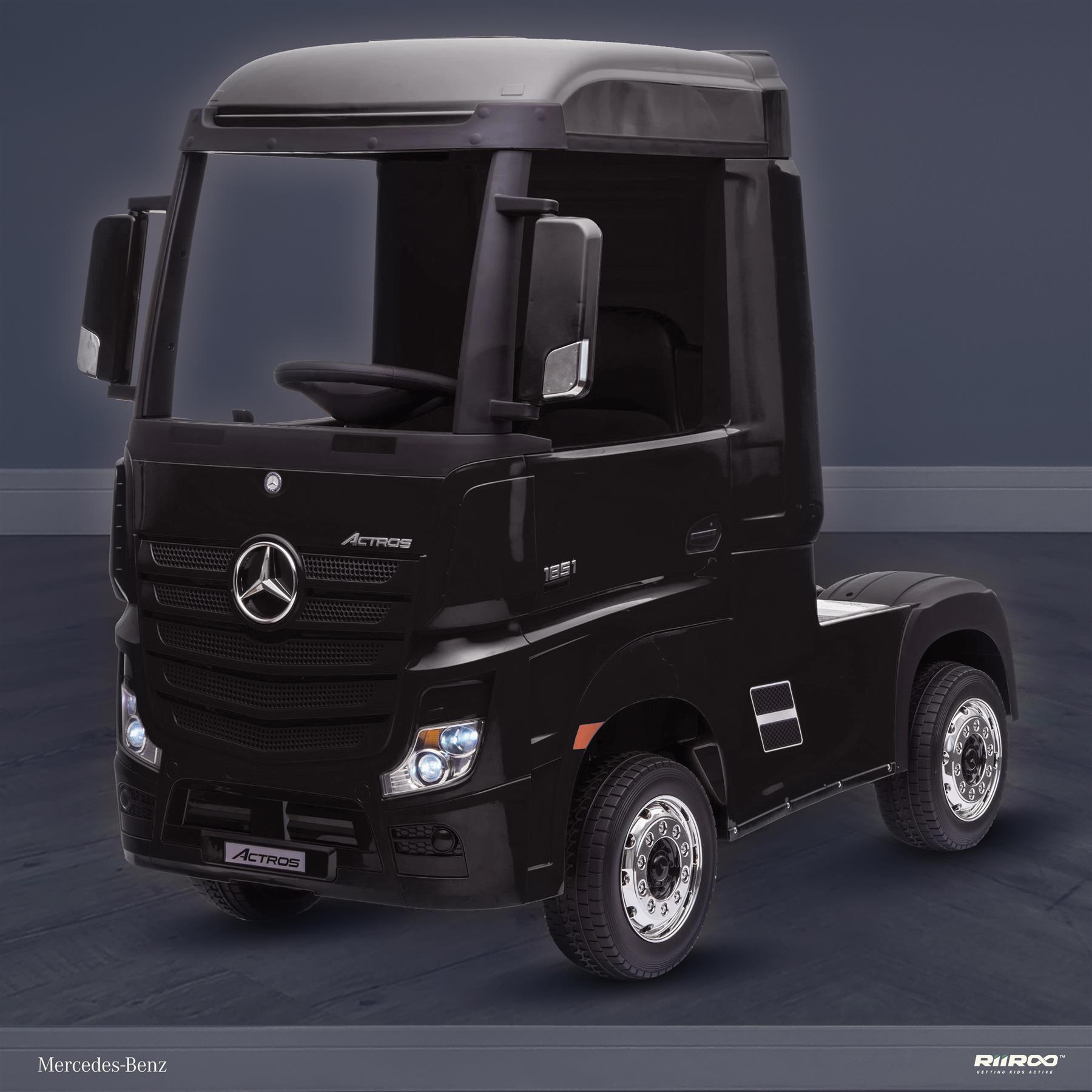 Mercedes-Benz Actros Licensed Ride On Car With 4WD Truck Electric Battery Power - Picture 21 of 51
