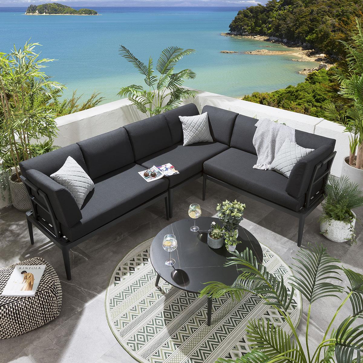 Sofa Sets Luxury Garden Corner Sofa Amalfi Outdoor Corner Sofa Set