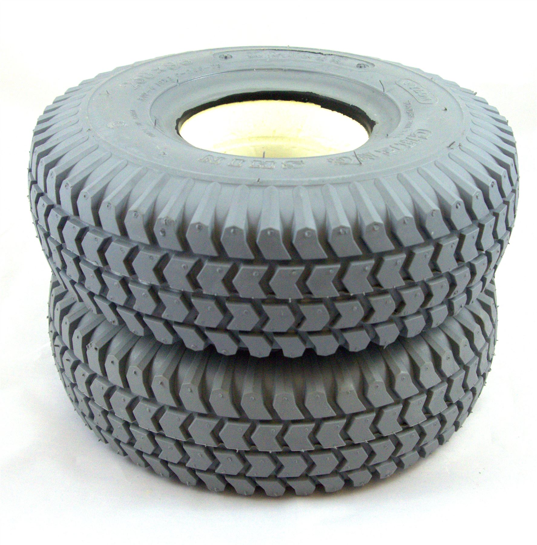 1 pair 260x85 3.004 Solid Block Mobility Scooter Tyres eBay