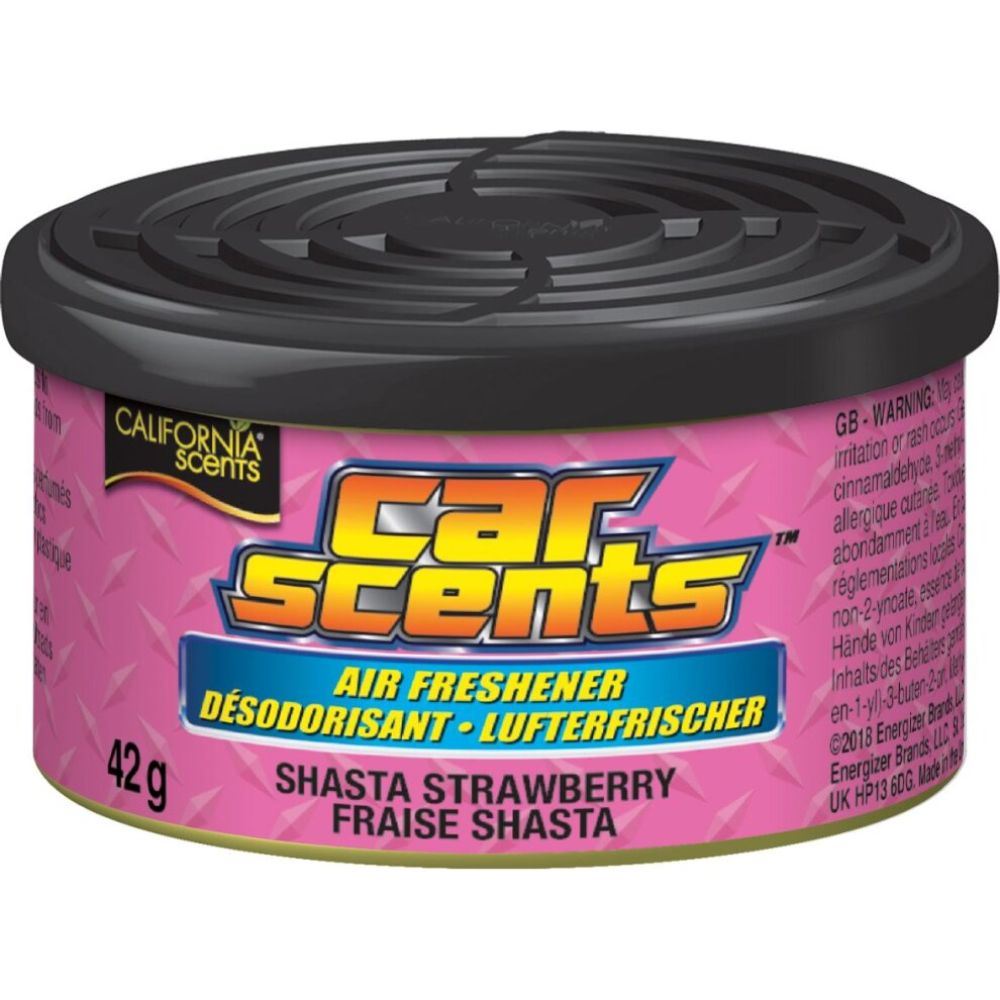 California Car Scents Air Freshener Home Van Taxi Cab Scent Tin Can Vent Stick - Picture 20 of 24