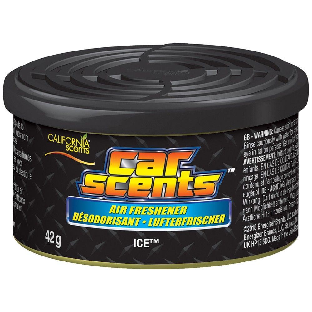 California Car Scents Air Freshener Home Van Taxi Cab Scent Tin Can Vent Stick - Picture 12 of 24