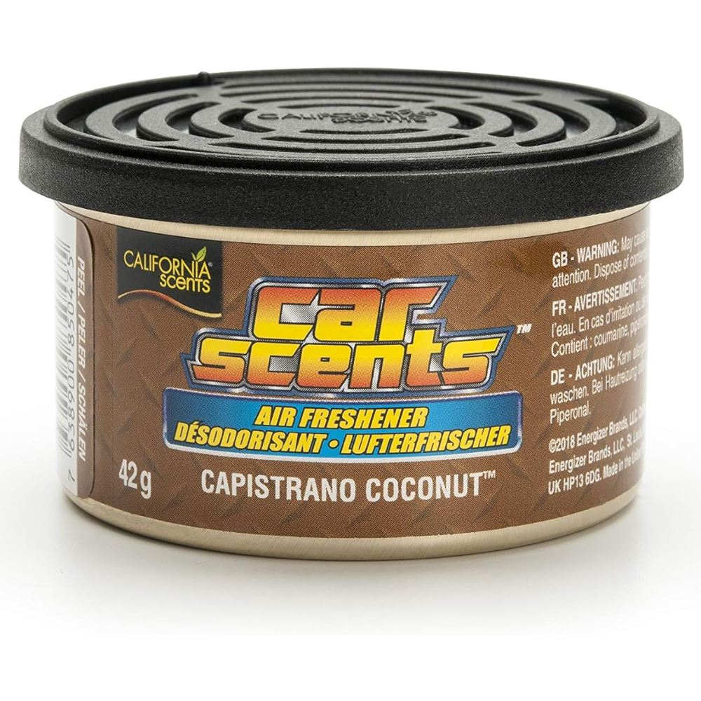 California Car Scents Air Freshener Home Van Taxi Cab Scent Tin Can Vent Stick - Picture 3 of 24