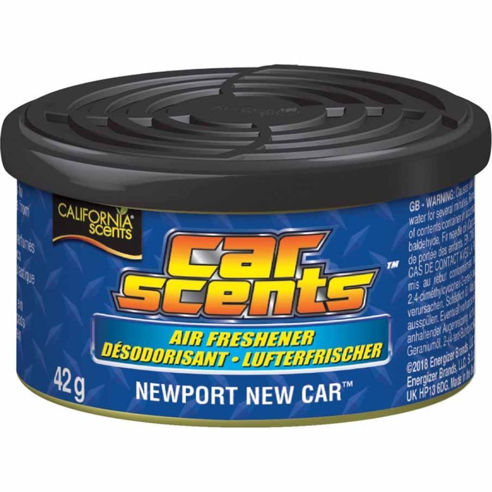 California Car Scents Air Freshener Home Van Taxi Cab Scent Tin Can Vent Stick - Picture 18 of 24