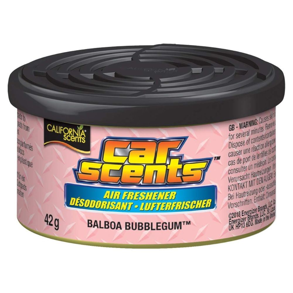 California Car Scents Air Freshener Home Van Taxi Cab Scent Tin Can Vent Stick - Picture 2 of 24