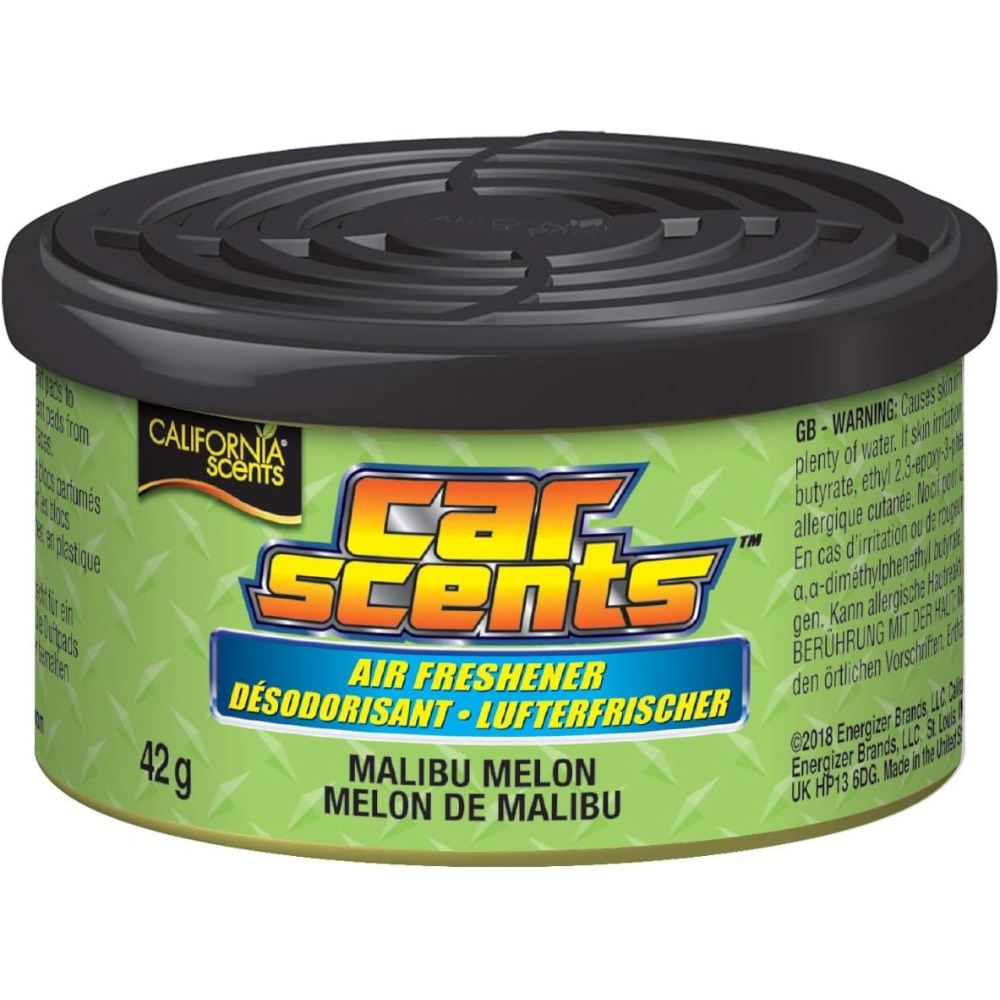 California Car Scents Air Freshener Home Van Taxi Cab Scent Tin Can Vent Stick - Picture 14 of 24
