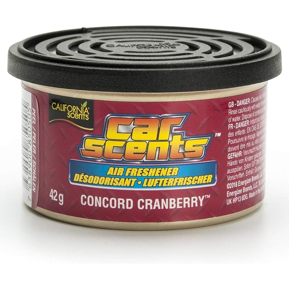 California Car Scents Air Freshener Home Van Taxi Cab Scent Tin Can Vent Stick - Picture 4 of 24