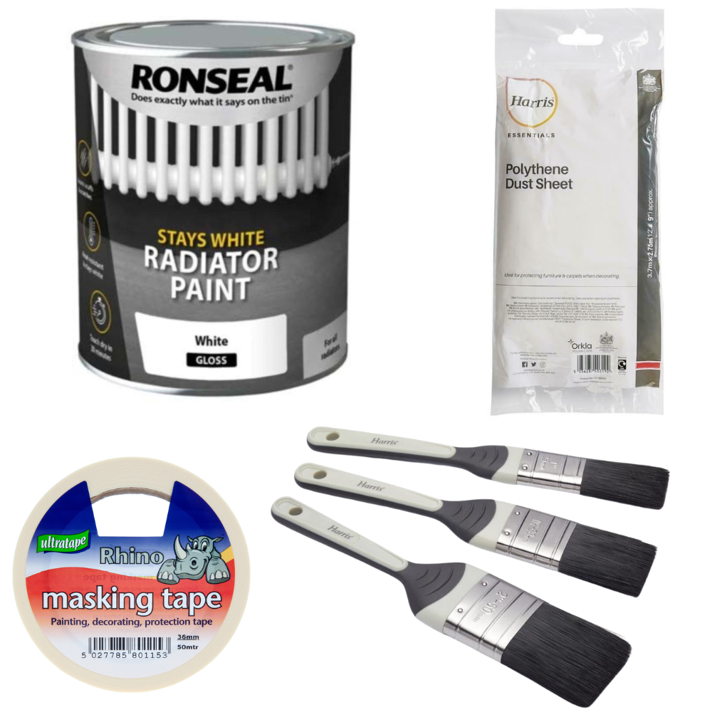 Ronseal Quick Dry Tough Heizkörperlack bleibt weiß glänzend seidig 750ml 250ml - Bild 11 von 11