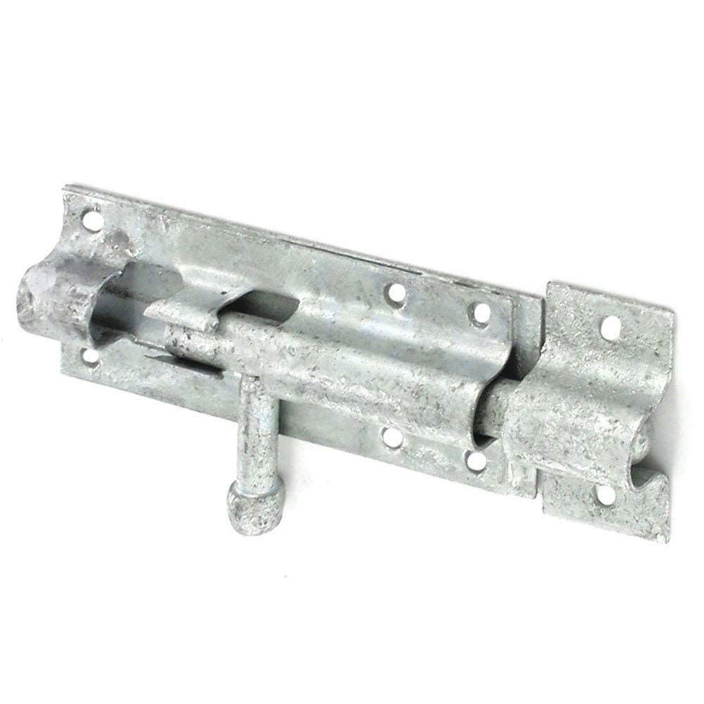 Heavy Duty Enclosed Tower Bolt 4" 100mm 923A Galvanised Shed Gate Door