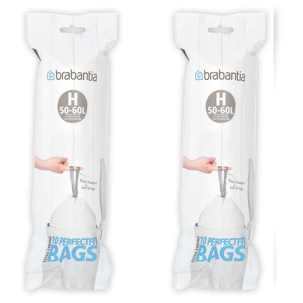 Perfect Fit Brabantia Waste Bin Liners Bags Pick Your Size & Quantity 1