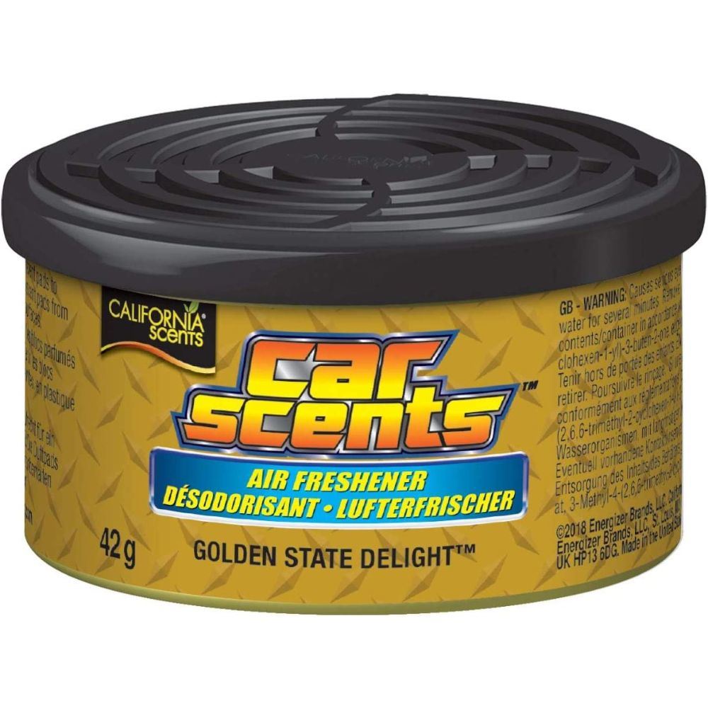 California Car Scents Air Freshener Home Van Taxi Cab Scent Tin Can Vent Stick - Picture 10 of 24