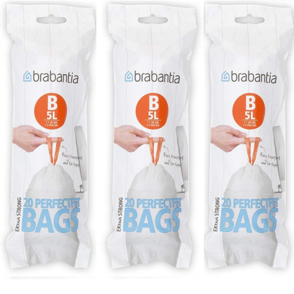 Perfect Fit Brabantia Waste Bin Liners Bags Pick Your Size & Quantity 1