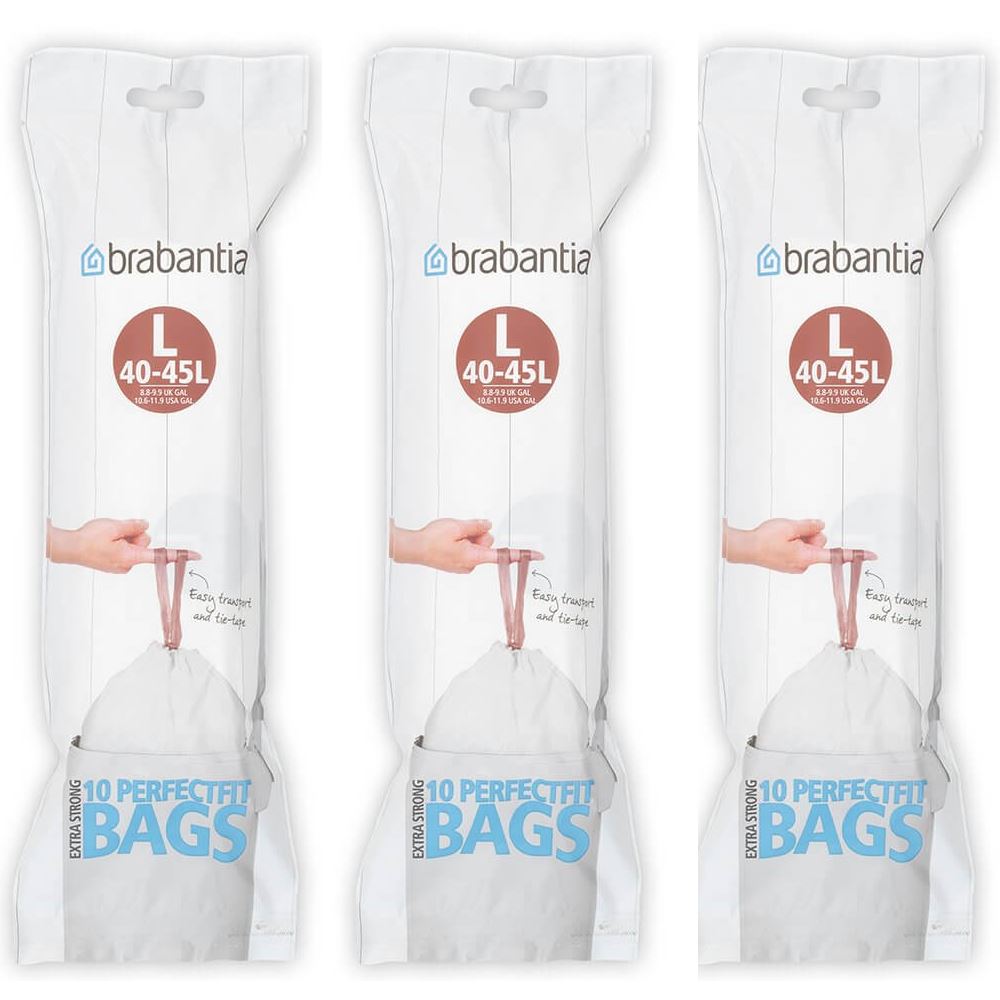Brabantia Waste Bin Liners Bags Size A B C D E F G H L O V W X Y 112