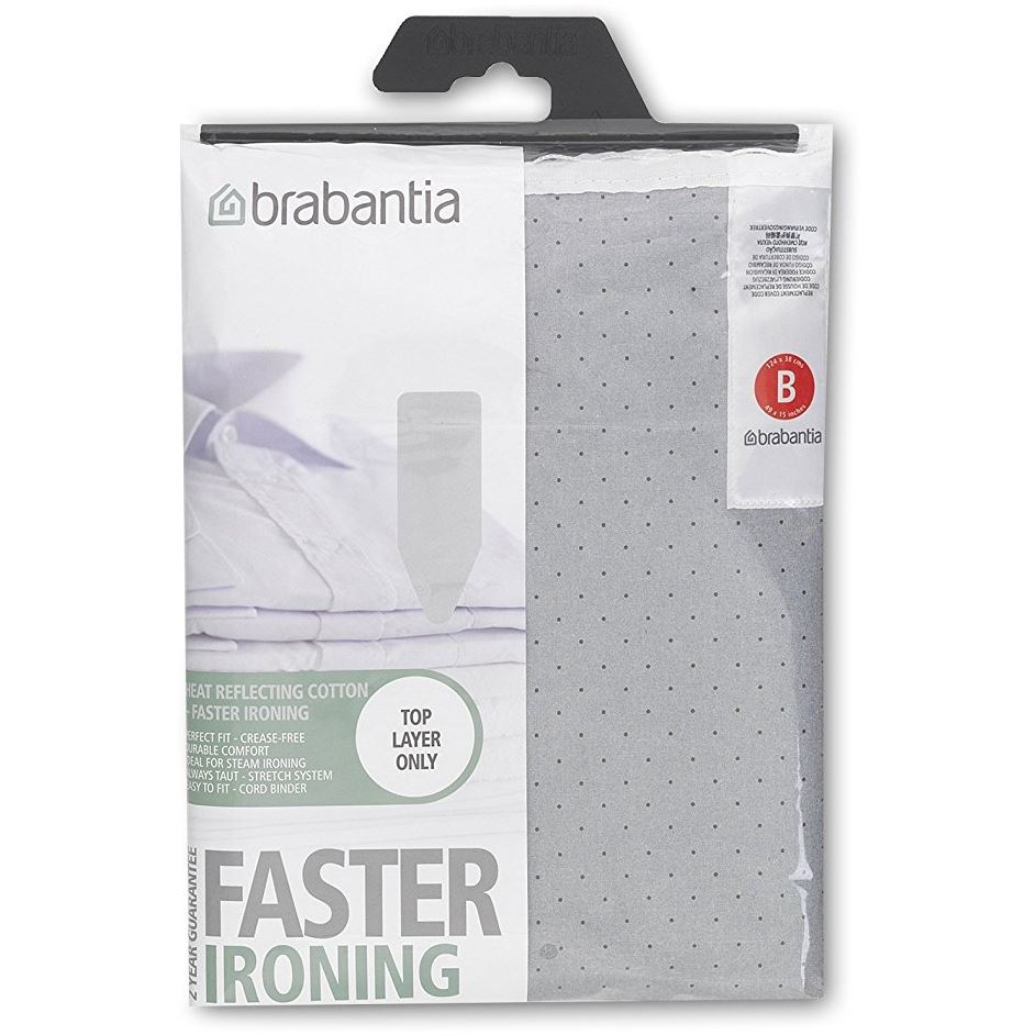 Brabantia Replacement Ironing Board Table Cover Size B 124 x 38 cm 2mm