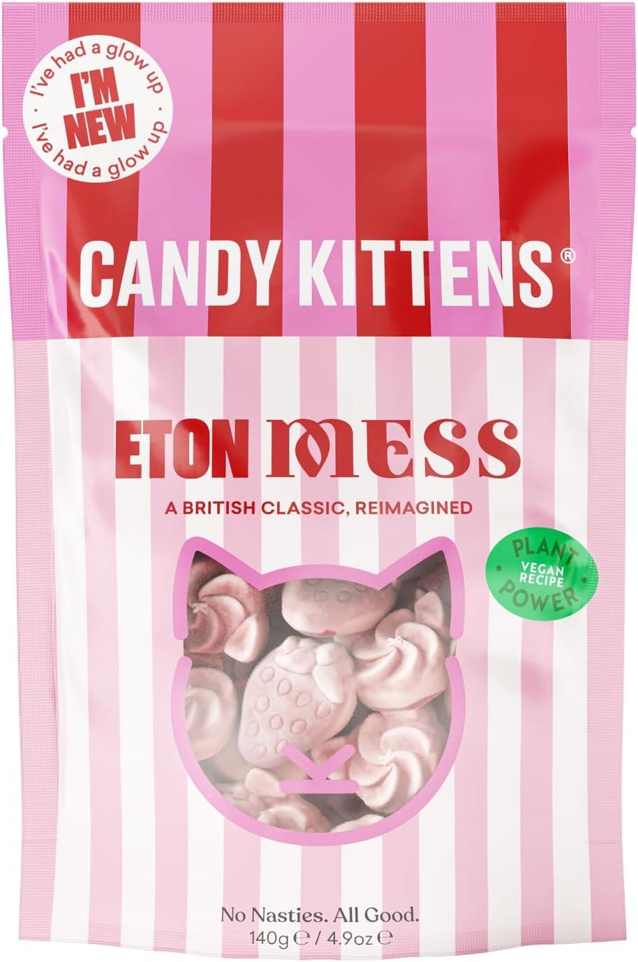 Candy Kittens Eton Mess Sweets 10 x 140g Bags