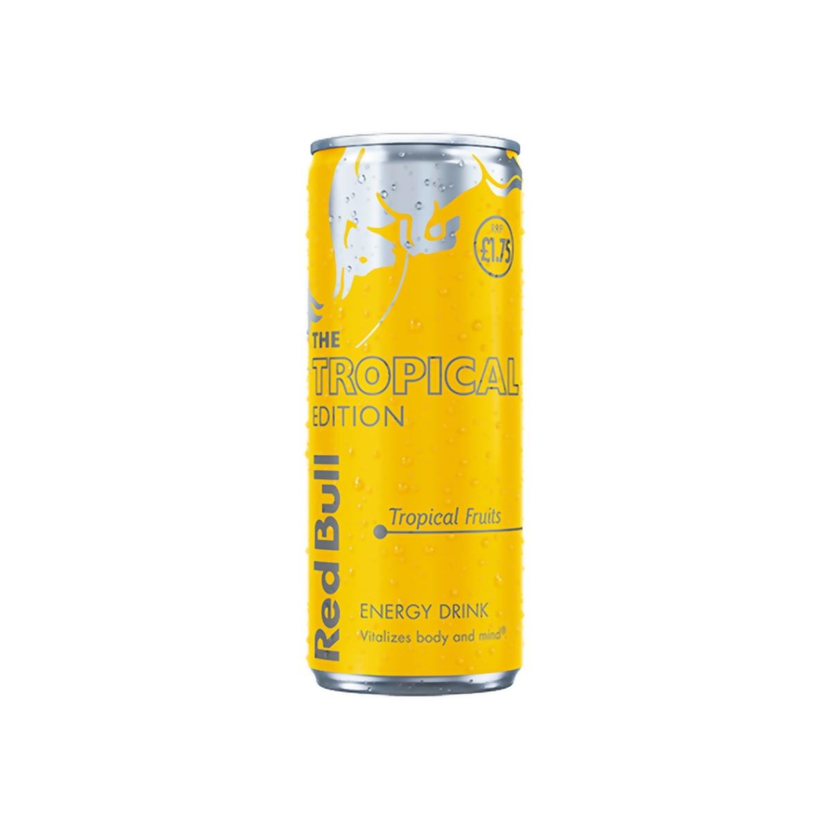 Red Bull Yellow Edition Tropical 12 x 250ml PMP