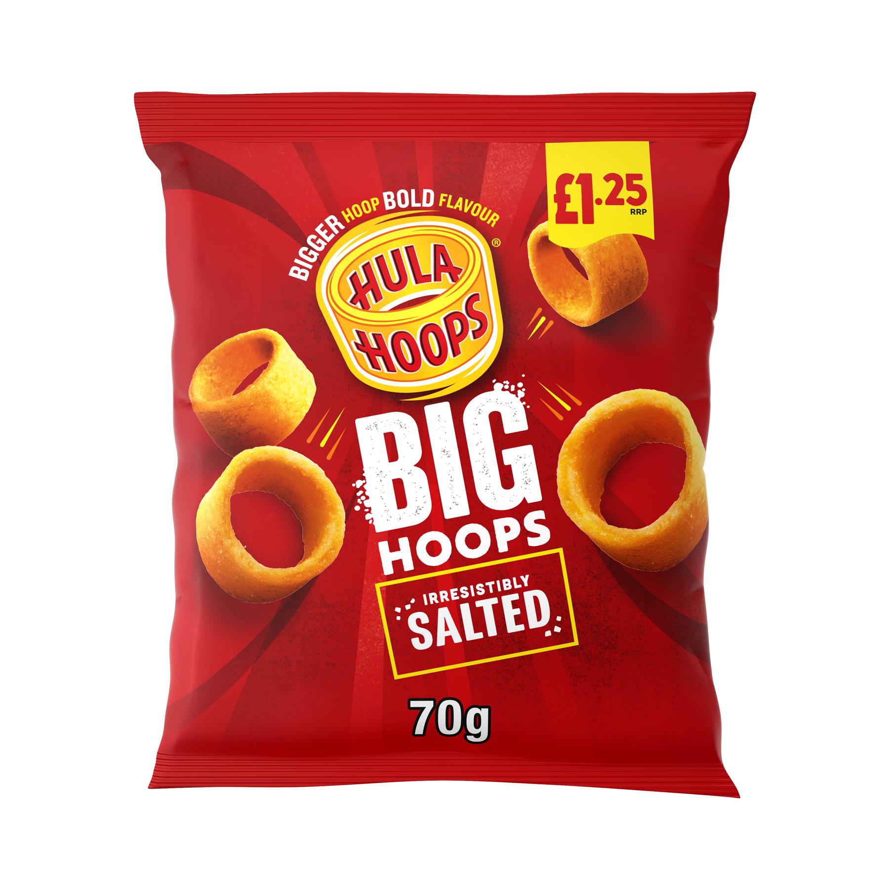 Hula Hoops Big Salted 20 X 70g PMP