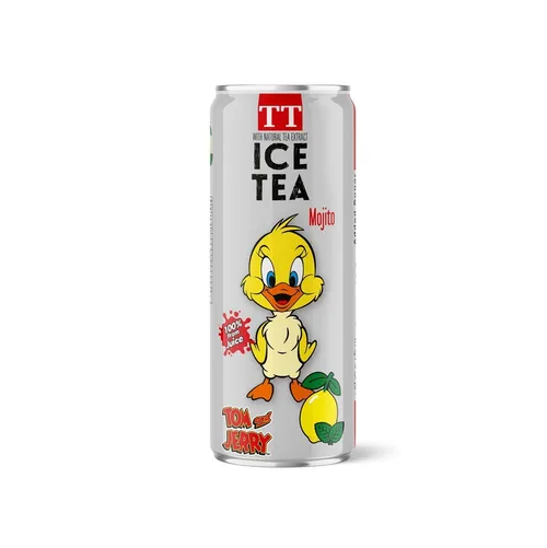 TT Ice Tea Mojito Flavour 12 x 250ml Cans &ndash; No Sugar & No Sweeteners