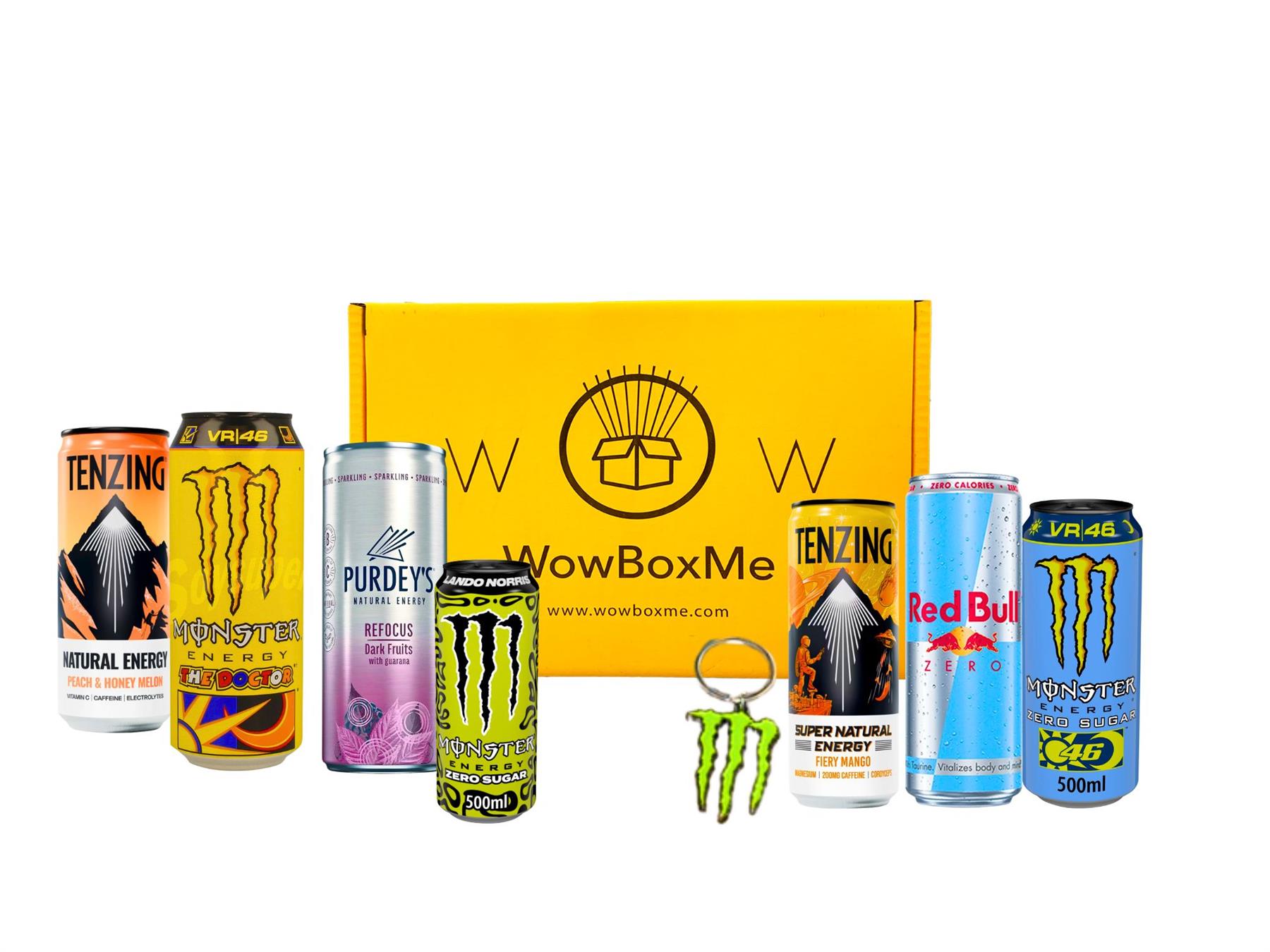Energy Drink Selection Pack Christmas Gift for Gamers Students And Busy Professionals