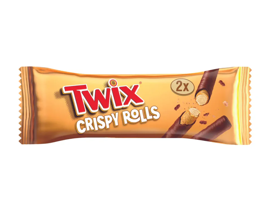 Twix Crispy Rolls 24 x 22.5g Packs