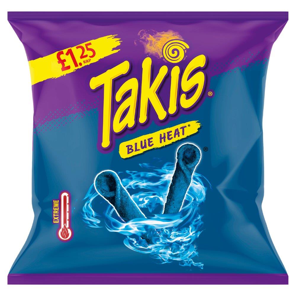 Takis Blue Heat Chips 21 x 55g PMP Bags