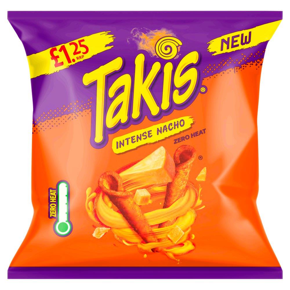 Takis Intense Nacho Chips 21 x 55g PMP Bags