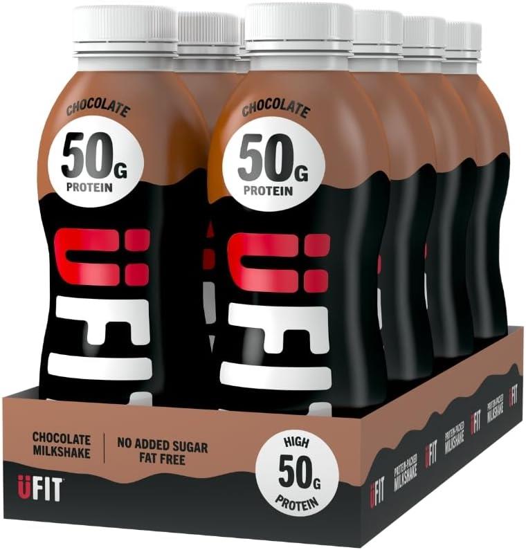 UFIT PRO Chocolate 50g Protien Shake 500ml Pack UFIT PRO Chocolate 50g Protien Shake 500ml Pack
