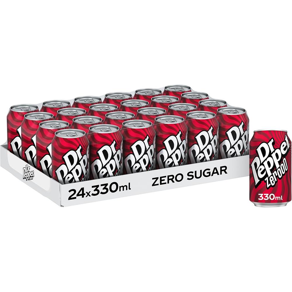 Dr Pepper ZERO 330ml Can