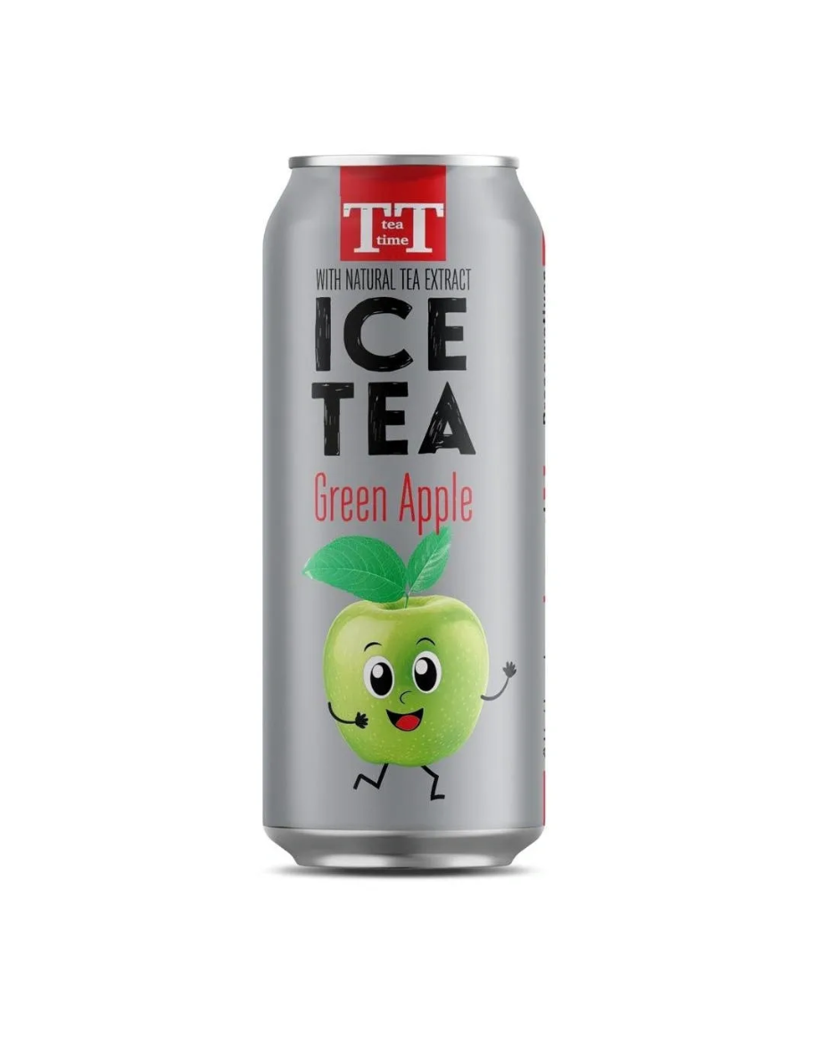 TT Ice Tea No S&S Green APPLE 24 x 330ml Cans