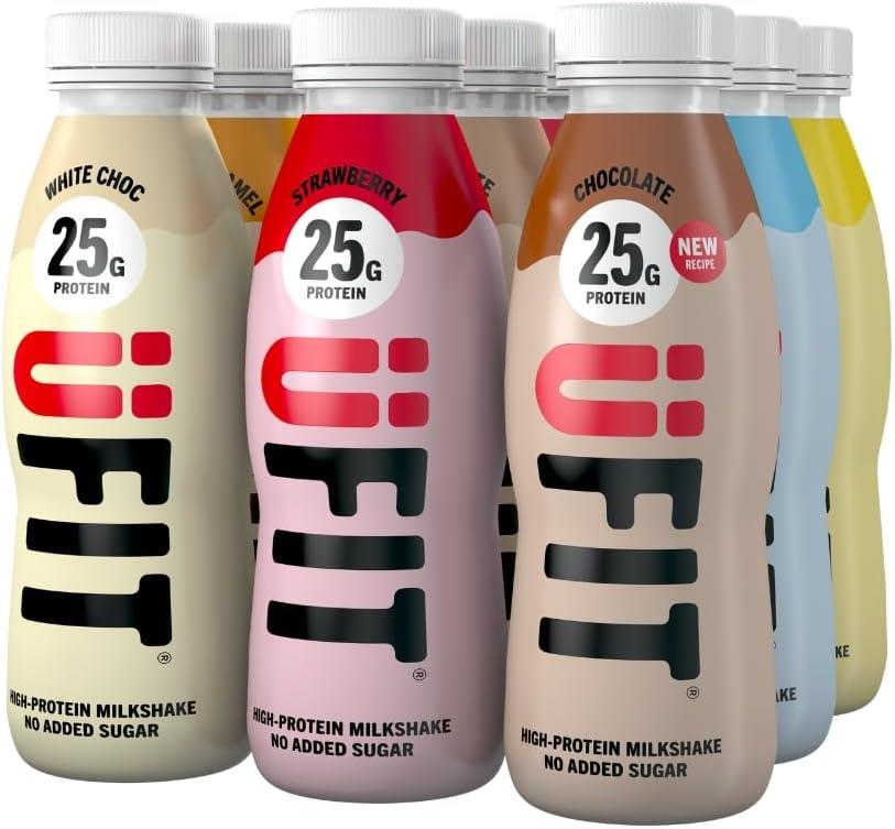 UFIT 25g Mixed Flavours 9 x 330ml Bottles