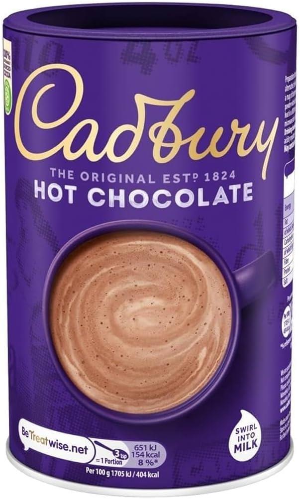 Cadbury Instant Hot Chocolate 12 x 250g Drinking Chocolate