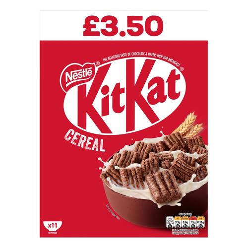 Nestle KitKat Cereal 330g Chocolate Wafer Breakfast Cereal UK