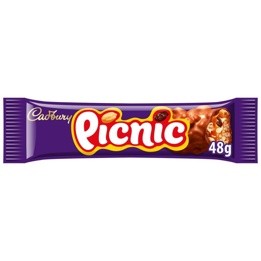 Cadbury Picnic Chocolate 36 x 48.4g PMP Bars