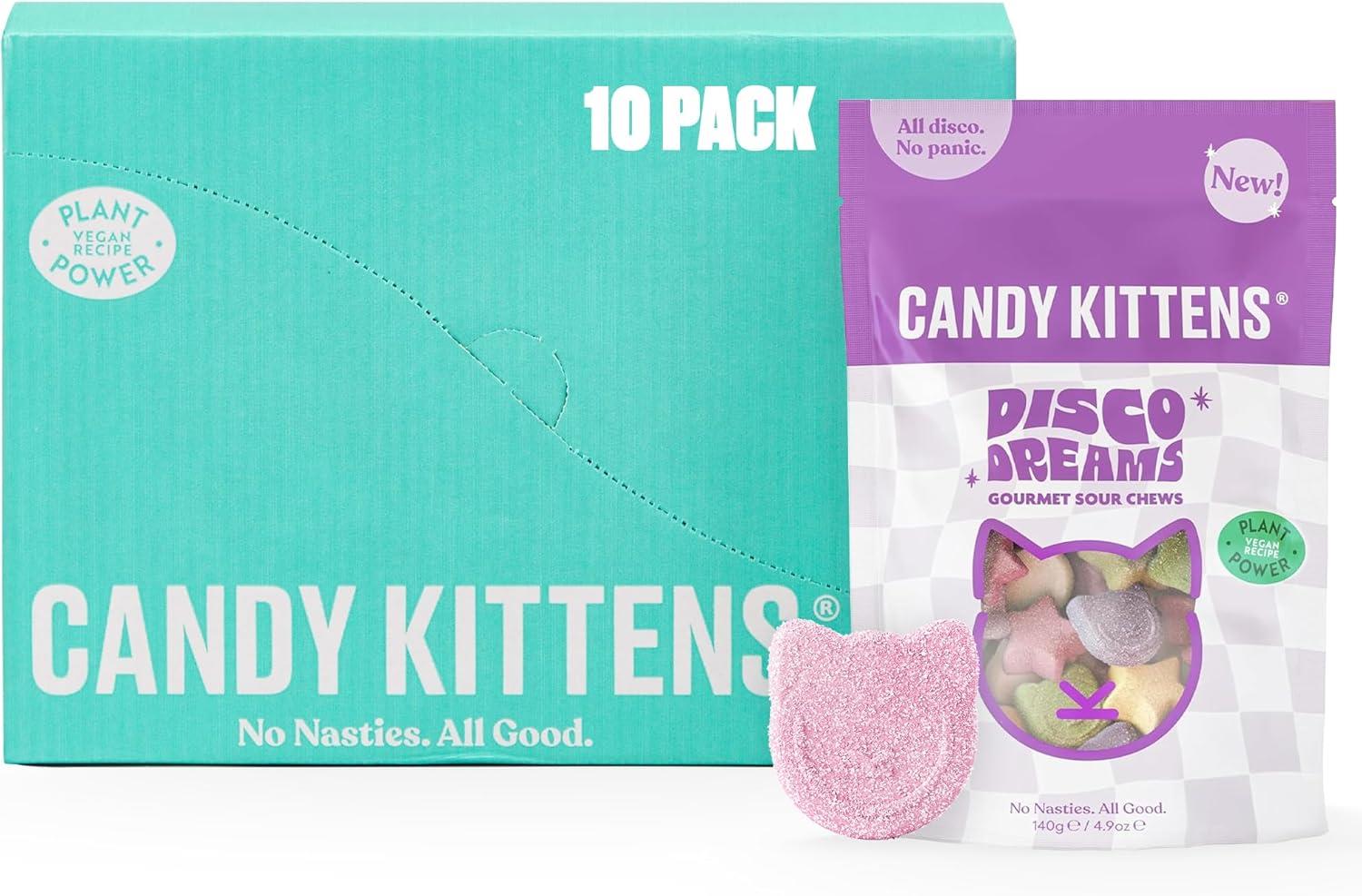Candy Kittens Disco Dreams Sweets 10 x 140g Bags