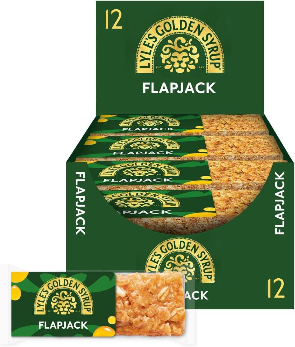 Lyle's Golden Syrup Flapjack 12 x 50g