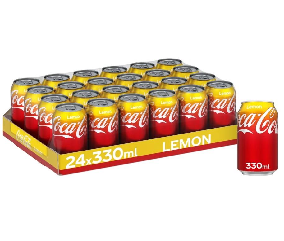 Coca Cola Lemon 330ml PMP Can