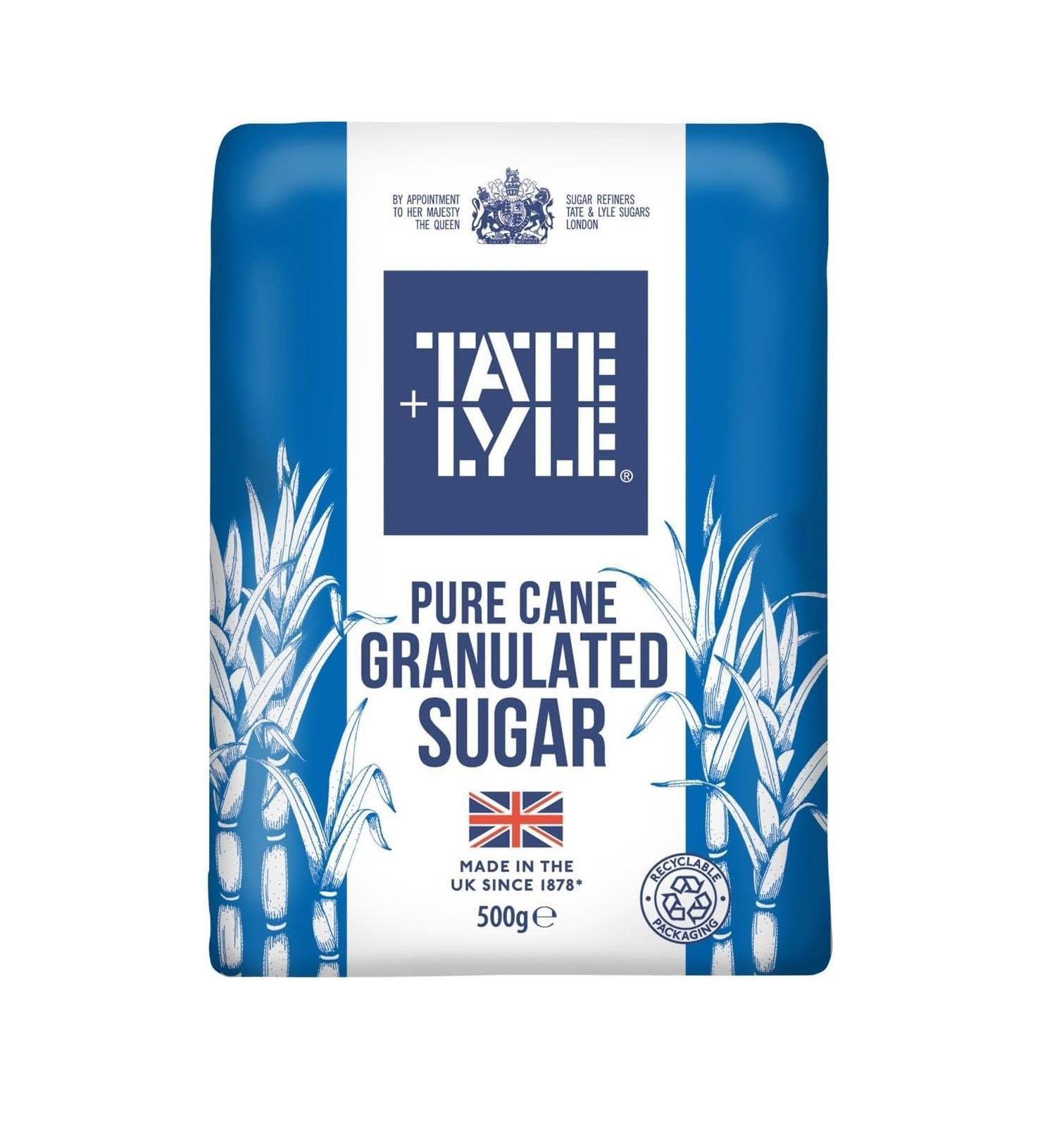 Tate & Lyle Granulated Sugar 500g Pack