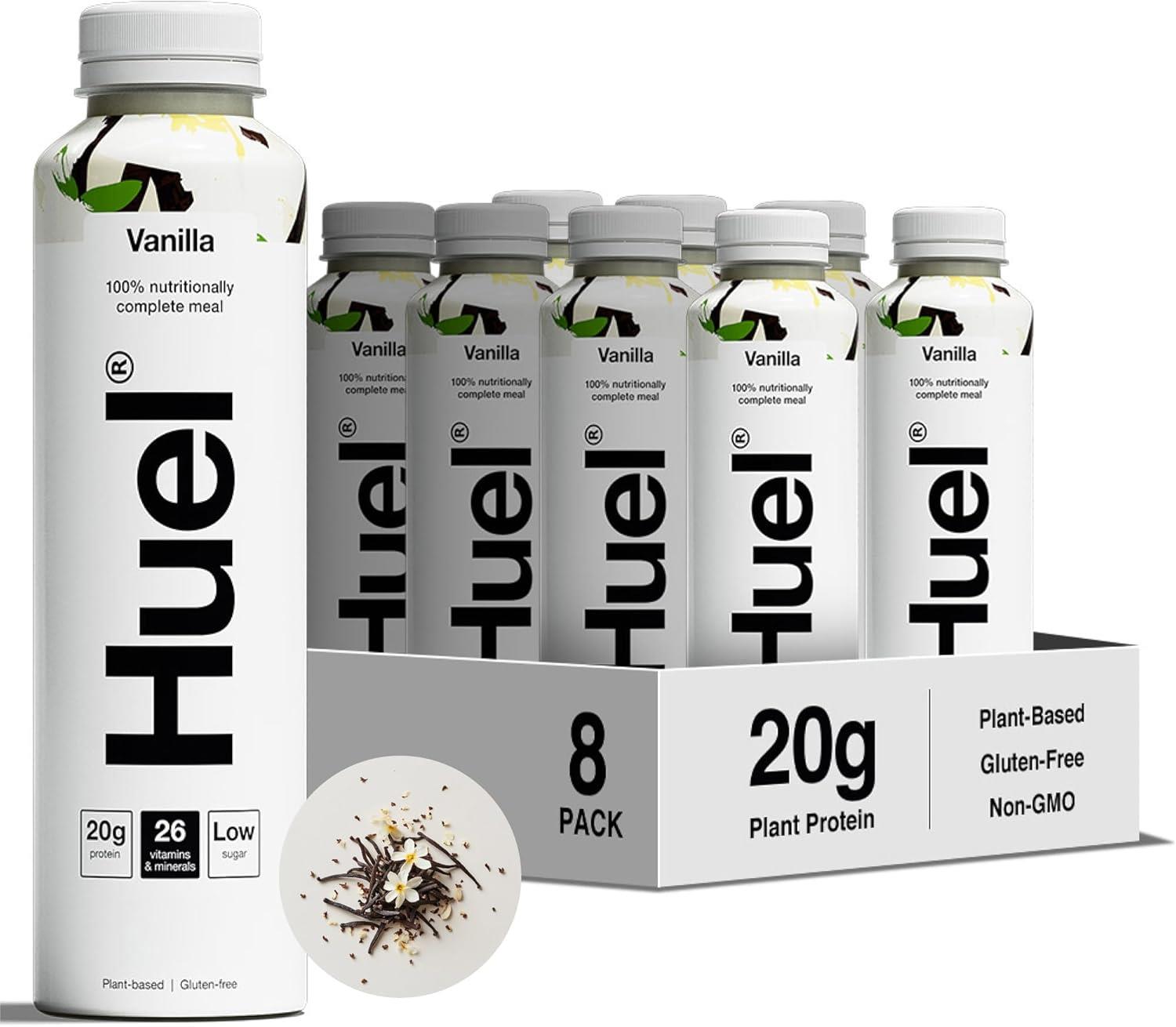 Huel White Edition Vanilla 8 x 500ml Bottles