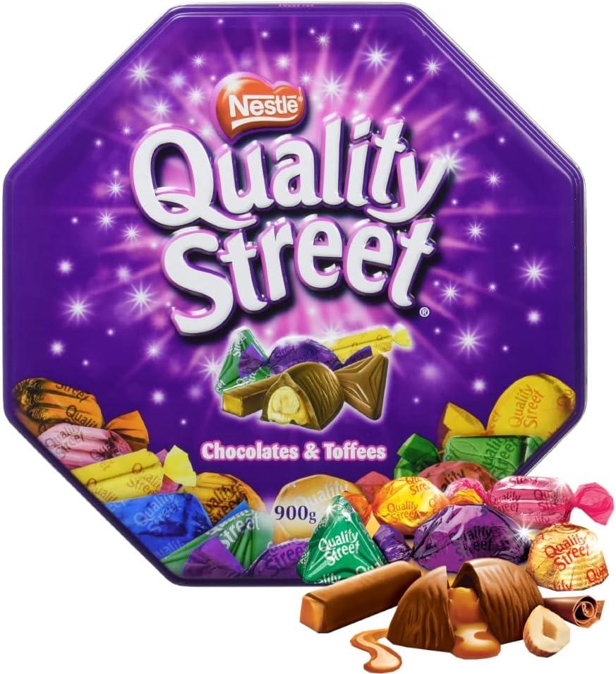 Nestle Quality Street Chocolates 900G Tin