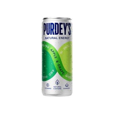 Purdey's Apple & Grape Natural Energy Drink 330ml Cans