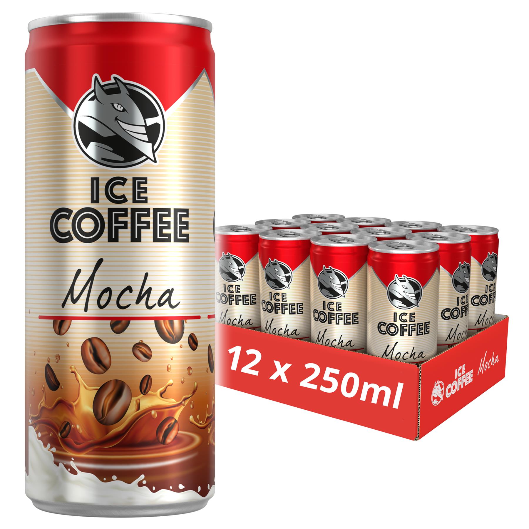 HELL Ice Coffee MOCHA 12 x 250ml Cans