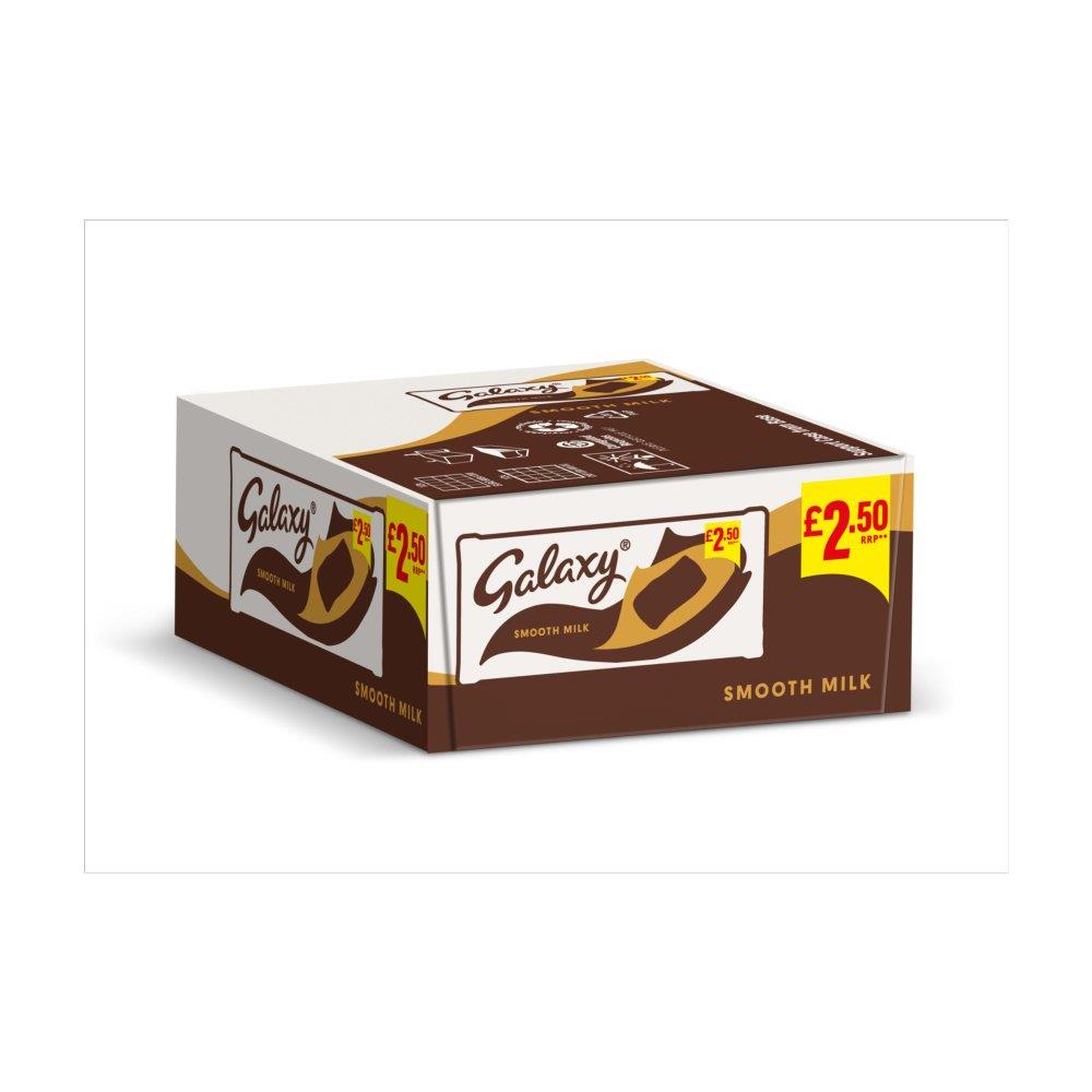 Galaxy Smooth Milk Chocolate 20 x 180g Bars