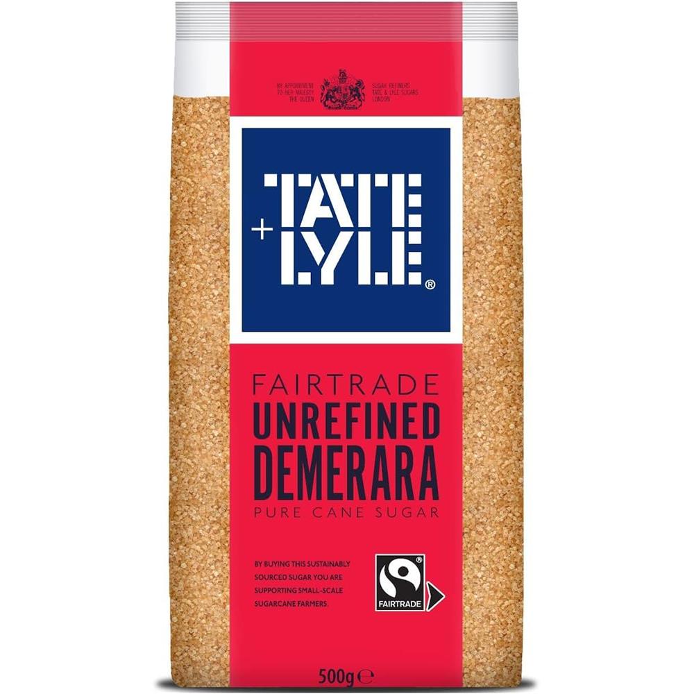 Tate & Lyle Unrefined Demerara Brown Sugar 3kg Bag