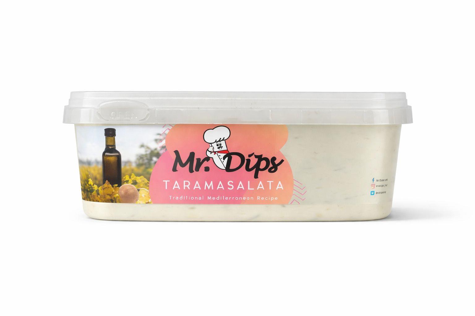 Mr Dips Taramasalata 1Kg Tub