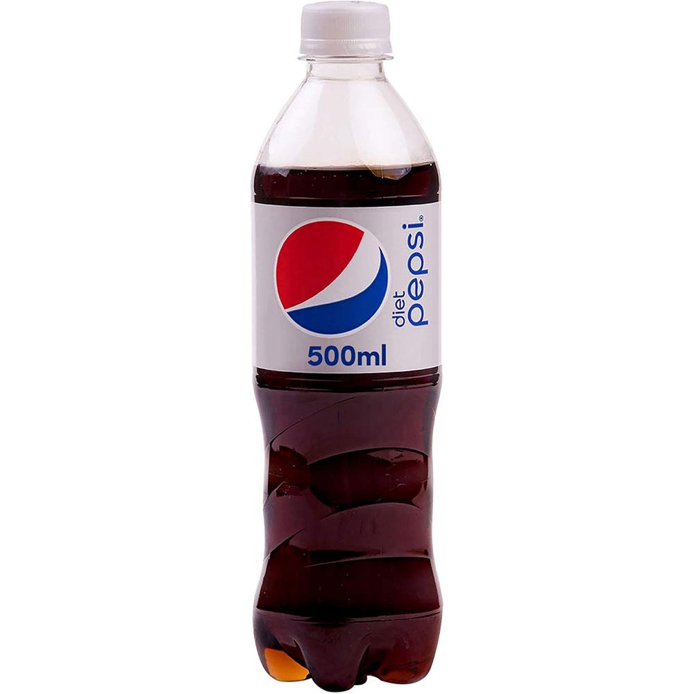 Diet Pepsi bottles 12 x 500ml