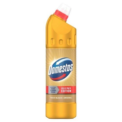 Domestos Original Gold Thick Bleach 9 x 750ml Disinfectant Cleaner