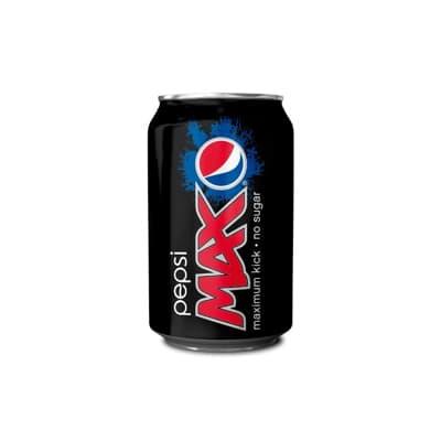 Pepsi Max 24 x 330ml Cans - Sugar Free Refreshing Carbonated Soft Drink
