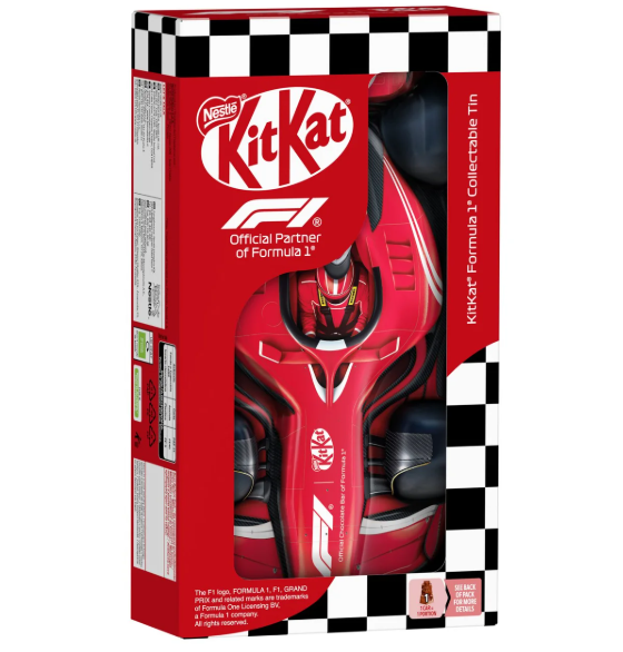 KitKat F1 Chocolate 132g Tin