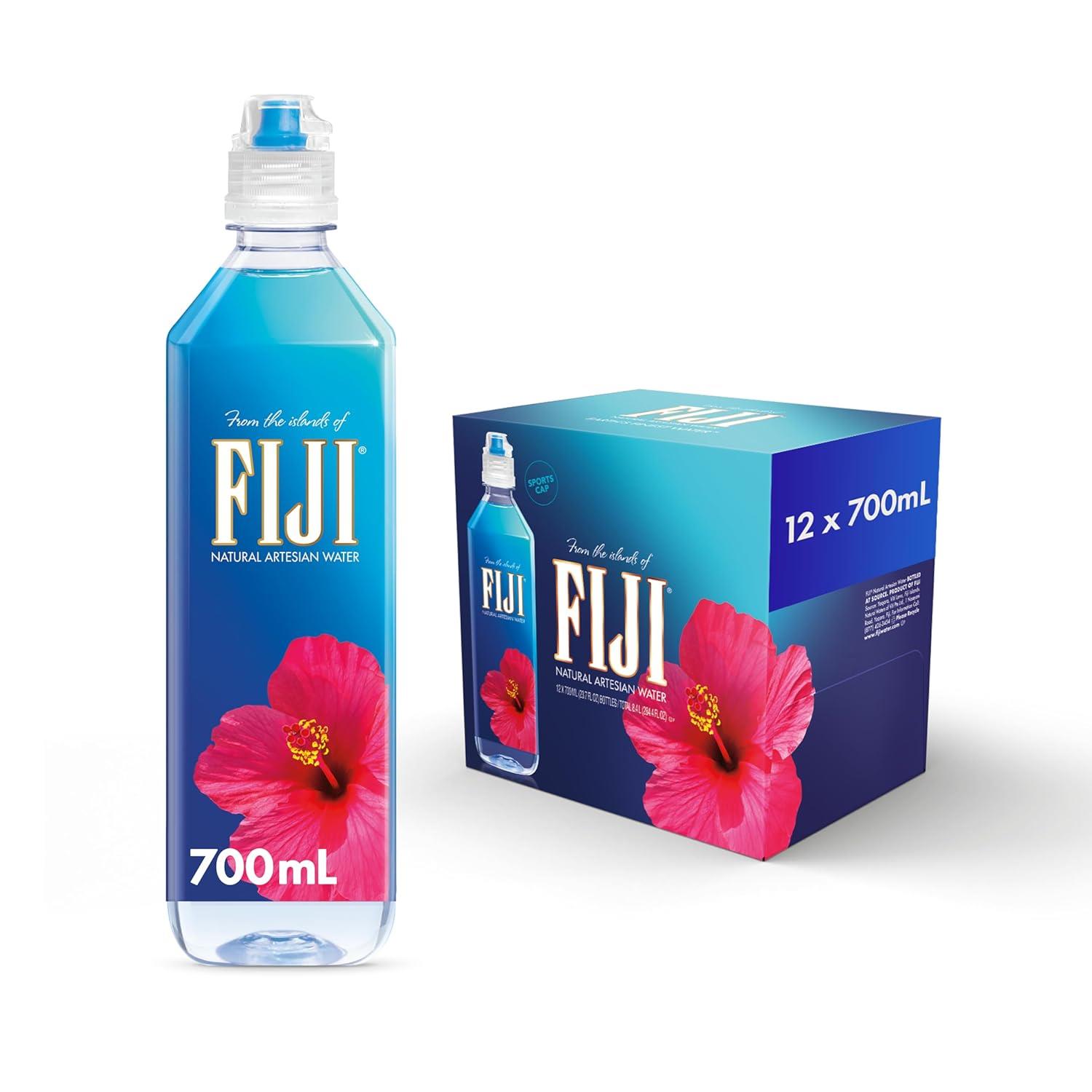 FIJI Natural Artesian Water SPORTS CAP 700ml Bottles