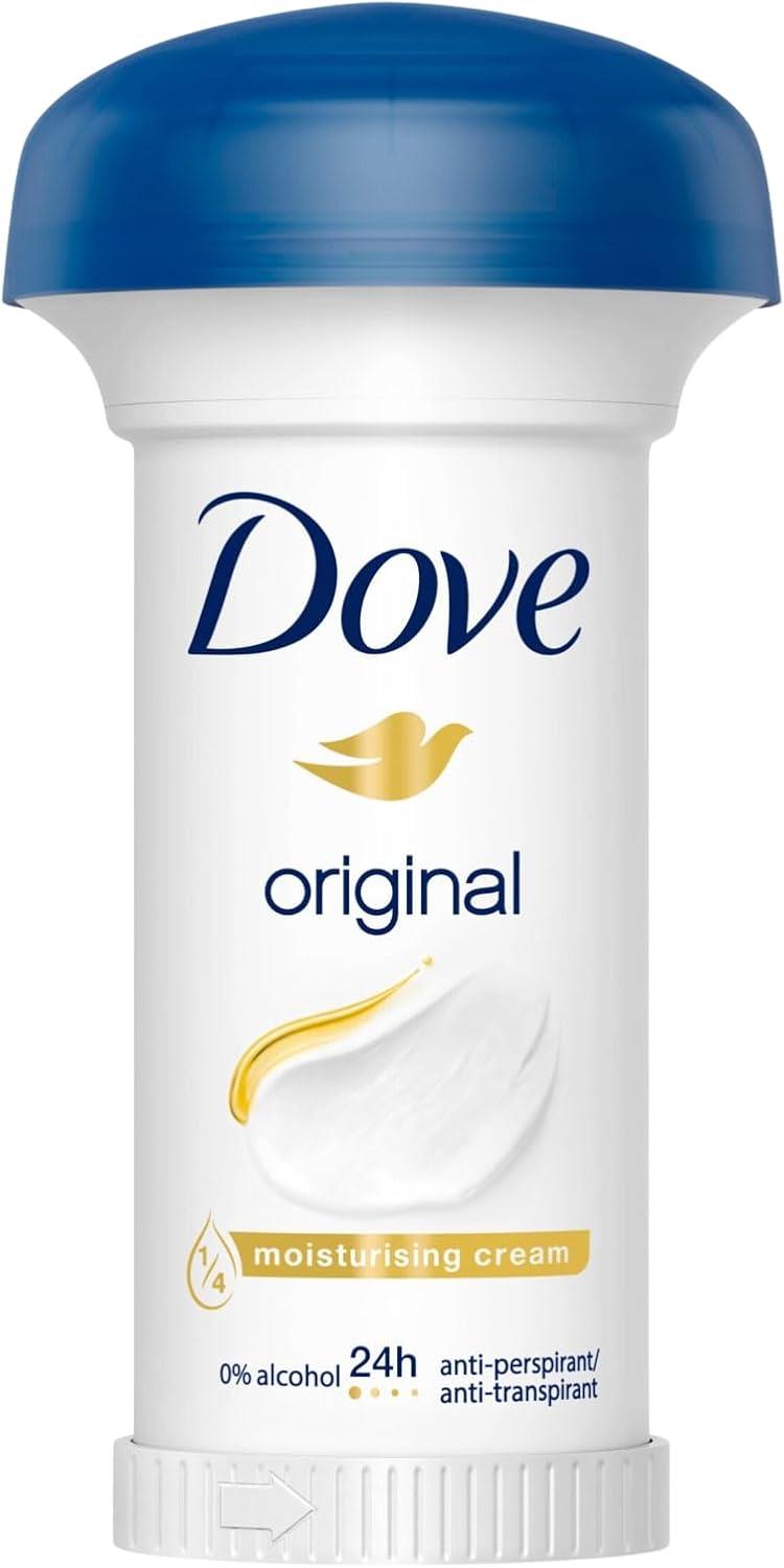 Dove Original MUSHROOM Cream Deo 6 x 50ml Packs