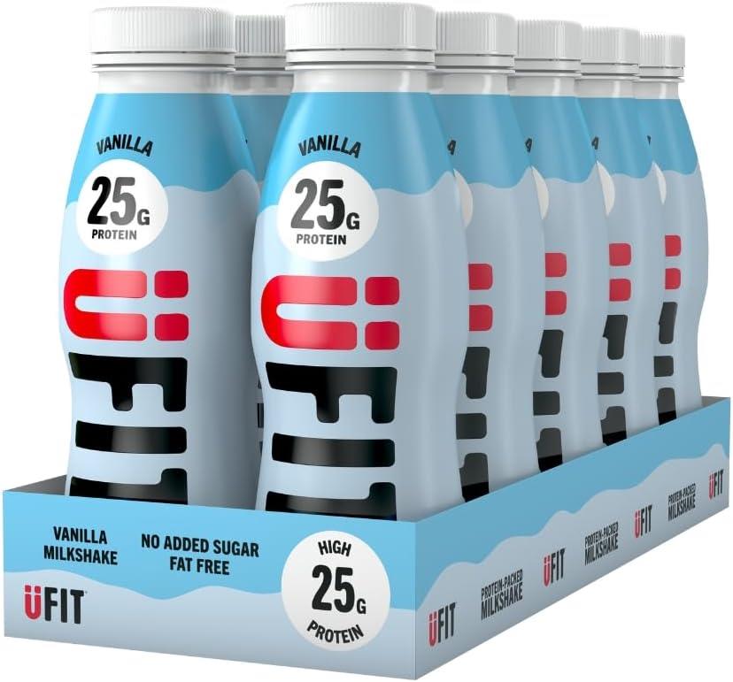UFIT Vanilla High 25g Protein Drink 330ml Bottle